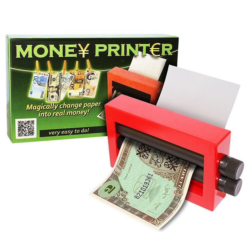 Сайт заказов денег. Принтер для денег. Принтер для денег подарок. Печатный станок для денег. Принтер для банкнот\.
