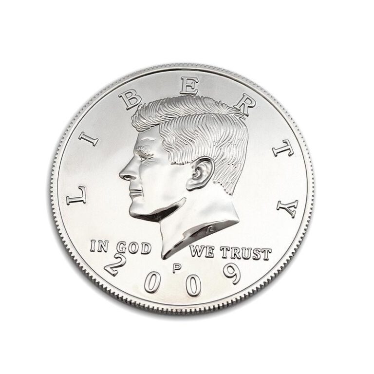 Jumbo Coin Half Dollar Trickbox Zauberartikel