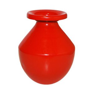 Lota Vase - Aluminum (Rot)
