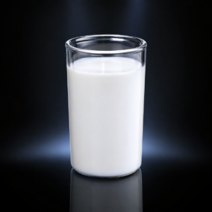 Das magische Milch Glas