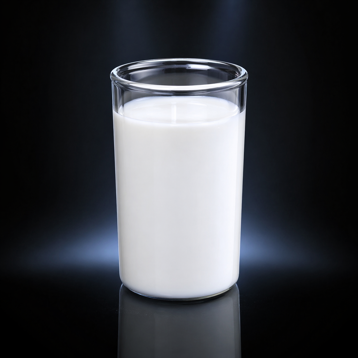 Das magische Milch Glas