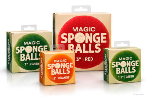 Magic Sponge Balls by Murphy's Magic - 4 Stück