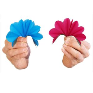 Bare Hand Flower Production - 10 bunte Springblumen