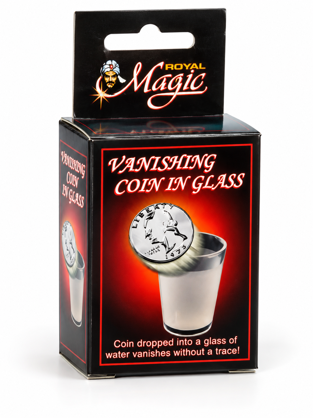 Vanishing Coin in Glass